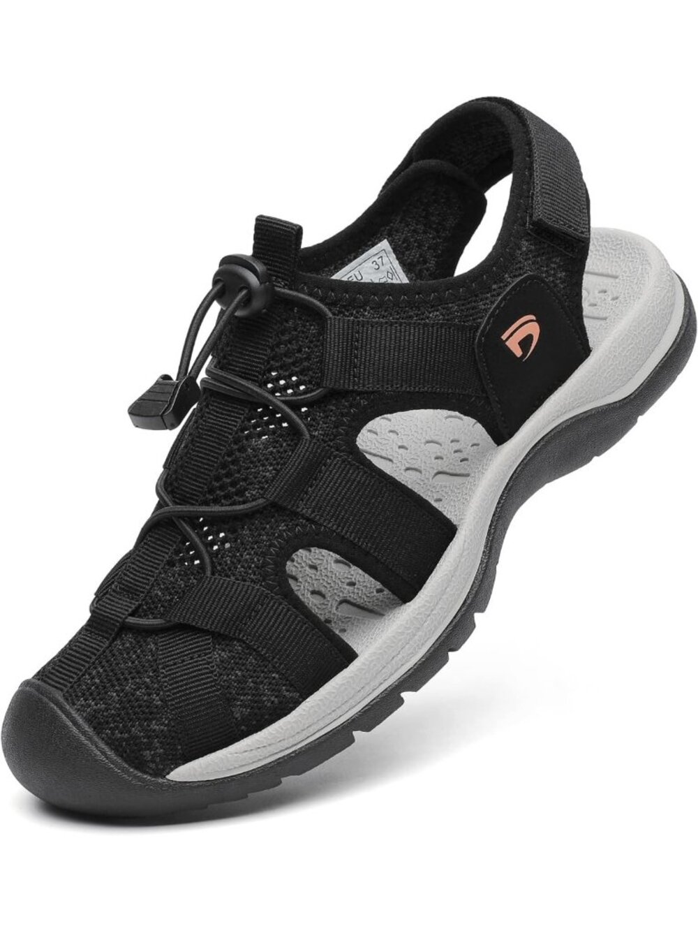 Women's Sport Sandals - Closed Toe Hiking & Water Shoes for Outdoor Activities